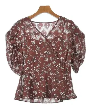 랑방 에 en 블루 캐주얼 셔츠 여성용