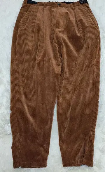 그림 그랩 브라운 코듀로이 와이드 팬츠