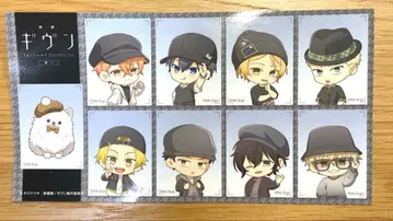 기븐 바다로 증명사진풍 스티커 미니 캐릭터 TOHO AJ2025 1장