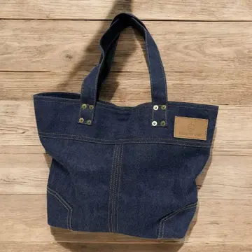 EDGE OF LINE 엣지오브라인 데님 토트백