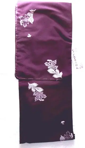 이중 기모노 워셔블 기모노 보라색 계열 뛰는 국화 패턴 BL 사이즈