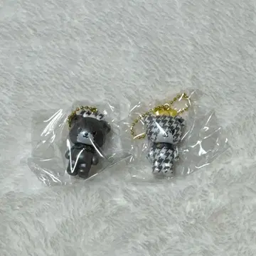 산리오 흑백 걸리시 시크릿 마스코트 참 타이니 참