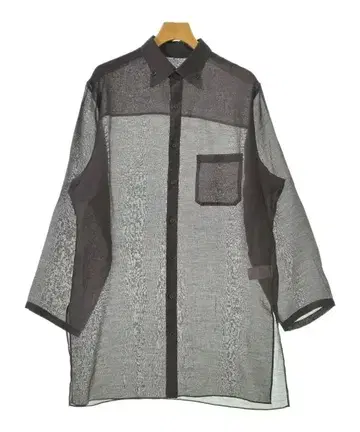 요지 야마모토 푸흐옴므 캐주얼 셔츠 남성용