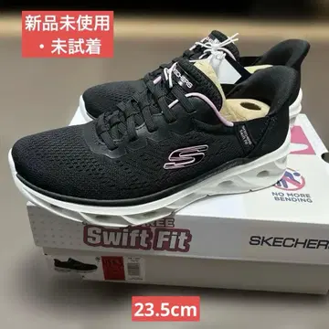[새상품 미시착] SKECHERS Swift Fit 블랙/핑크