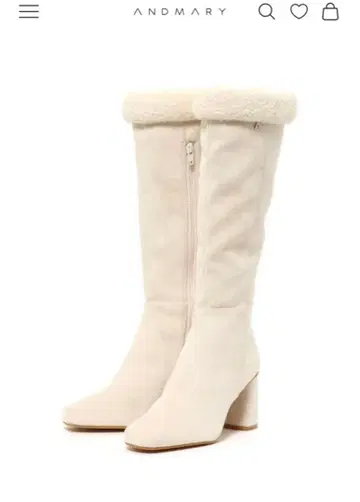 andmary Sophy boa boots