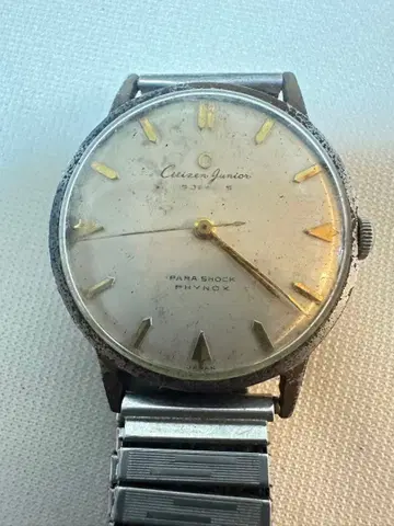 Citizen Junior 수동 와인딩 손목시계 15주얼