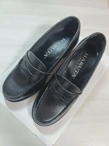 HARUTA 로퍼 23.5cm 블랙