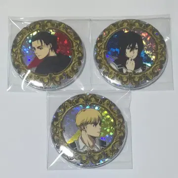 진격의 거인 홀로그램 캔뱃지