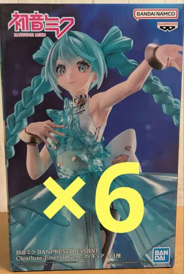 하츠네 미쿠 클리어 피규어 에메랄드 Gem