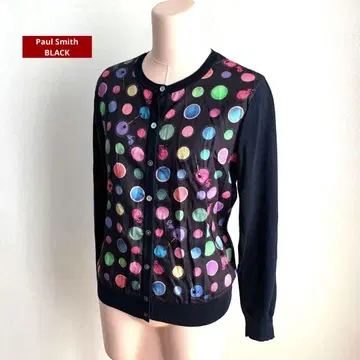 Paul Smith BLACK 팔레트 패턴 가디건 M