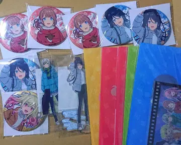 프로세카 하피콜렉션 캔뱃지 아크릴 스탠드 이치카 사키 호나미 시호