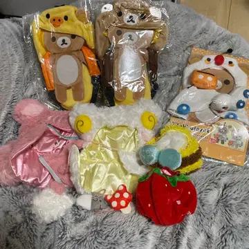 리락쿠마 코리락쿠마 봉제 인형 옷 갈아입기