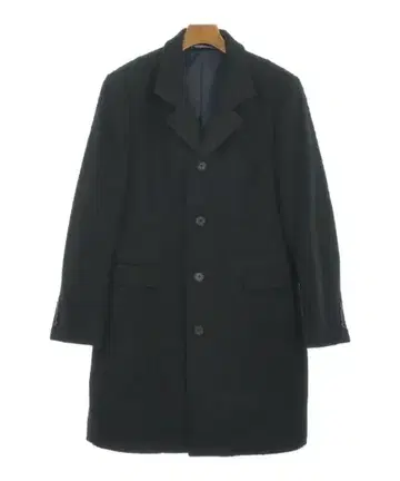 LANVIN en bleu 체스터 코트 남성용