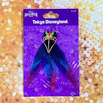 디즈니 할로윈 2025 빌런 까마귀 댄서 반지 미사용품