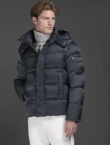 무레르 다운 자켓 다크 그레이