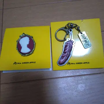 Mrs. GREEN APPLE 바벨탑 카메오 핀즈 키링