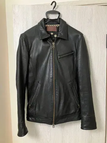 JACKROSE 싱글 가죽 라이더 자켓