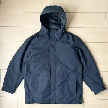 새상품급 유니클로 UNIQLO 하이브리드 다운 후드티 XL 네이비 자켓