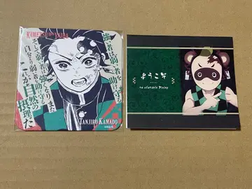 귀멸의 칼날 응원 POP 아트 코스터 탄지로