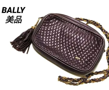 BALLY 발리 숄더백 크로스 바디 숄더 파우치 새상품급 천연 가죽