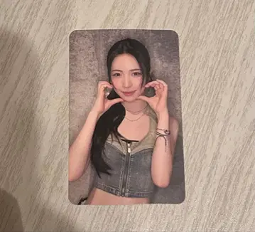 NiziU 마야 회장 혜택 트레이딩 카드