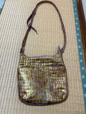 코코 피오레 크로커다일풍 숄더백