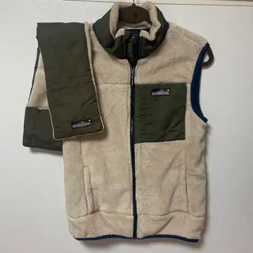 KRIFF MAYER 플리스 베스트 베이지/올리브