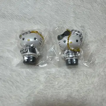 헬로키티 모노크롬 걸리시 시크릿 마스코트 참 미미