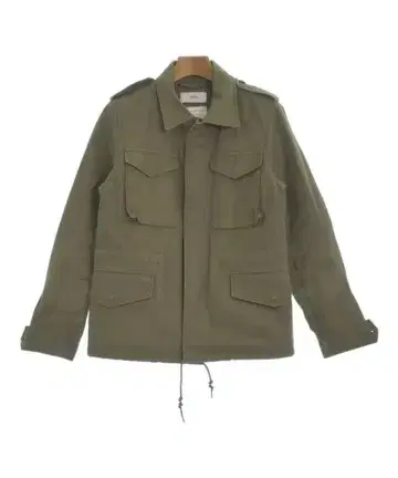 HYKE 밀리터리 블루종 여성용