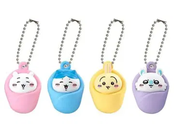 치이카와 (먼작귀) 싸개 마스코트 참 가챠 전 4종 세트