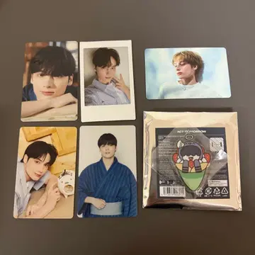 TXT 팝업 후무냐린 아크릴 배지 트레이딩 카드 폴라로이드 휴닝카이