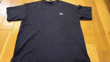 muraco EMBROIDERY LOGO BIG TEE 블랙 M
