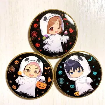 주술회전 말큐브 이타도리 유우지 후시구로 메구미 쿠기사키 노바라 캔뱃지