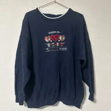 걸리시 vintage 구제 의류 맨투맨