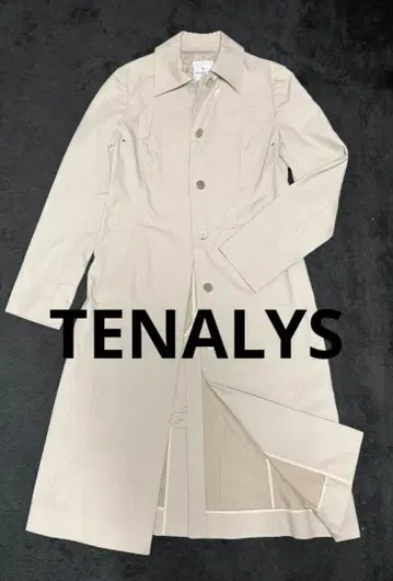 TENALYS 베이지 롱 코트