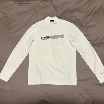 PING 화이트 긴팔 셔츠