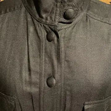 80's ENRICO COVERI 레이온 밀리터리 드레스