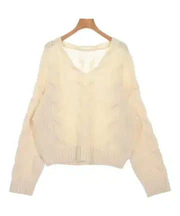 르 쿠르 블랑 니트 스웨터 여성용