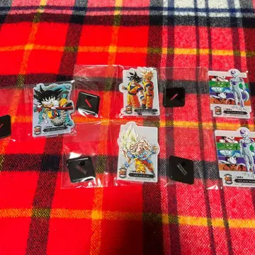 드래곤볼 제일복권 아크릴 스탠드 5개 세트