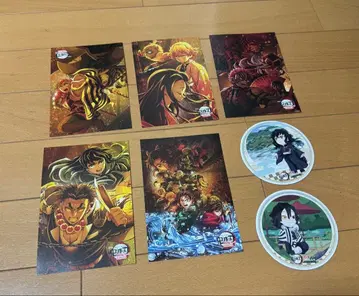 귀멸의 칼날 ufotable cafe TOGO 엽서 코스터