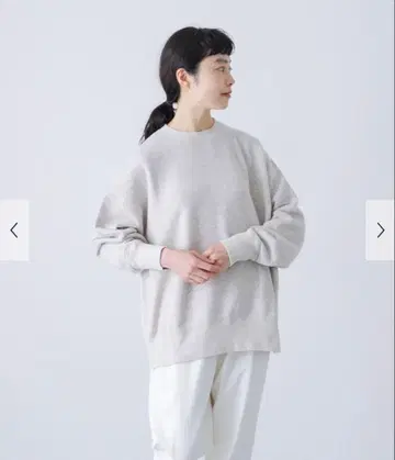 [ 택 포함 새상품 ] 코튼 리오셀 맨투맨 풀오버