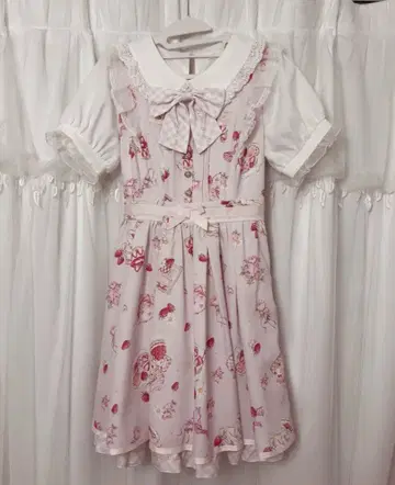 LIZLISA 스트로베리 티 파티 원피스