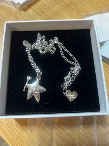 Almost Blue 실버 넥레 STARFAIRYSMILE 미사용