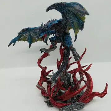 몬스터 헌터 화룡 리오 레우스 (푸른색) [ 재도색 ] 피규어