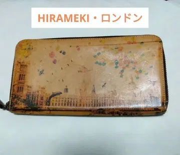 HIRAMEKI 런던 장지갑