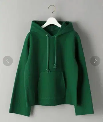 auralee SUPER MILLED SWEAT CUT OFF PARKA