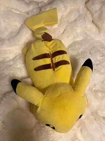 포켓몬 피카츄 봉제 인형형 티슈 케이스