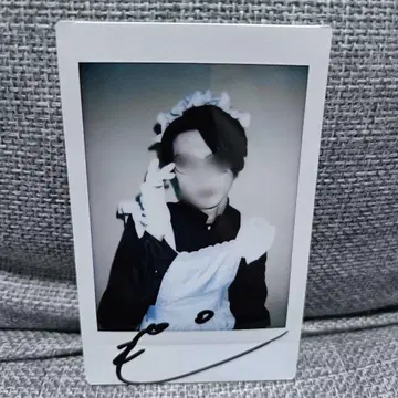 야자와 모토하루 친필 사인 폴라로이드 마이너스 인생 오케스트라