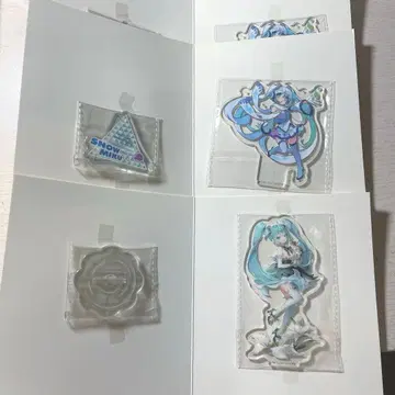 유키 미쿠 x 2 하츠네 미쿠 39의 날 복권 아크릴 스탠드