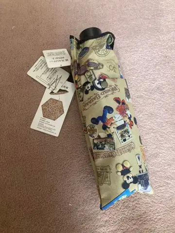 TDL 35주년 히스토리 패턴 접이식 우산